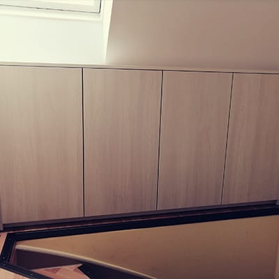 Schrank Treppe